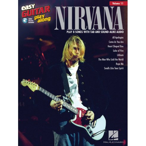 AAVV GUITAR PLAY ALONG V 11 NIRVANA AOL