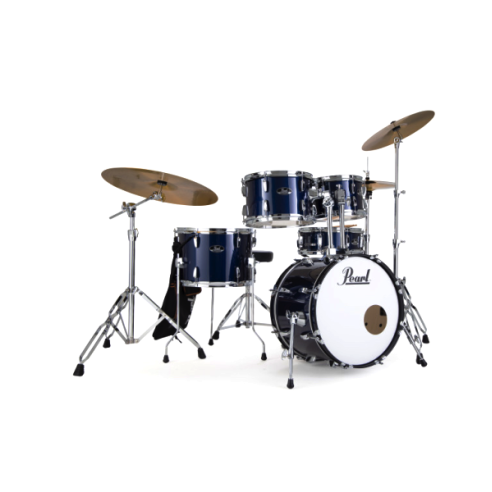 PEARL RS585BC/C743 ROADSHOW 5 PCS BLUE ROYAL + SABIAN CYMBALS