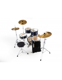 PEARL RS585BC/C743 ROADSHOW 5 PCS BLUE ROYAL + SABIAN CYMBALS 2