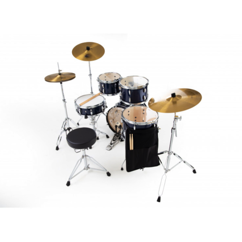 PEARL RS585BC/C743 ROADSHOW 5 PCS BLUE ROYAL + SABIAN CYMBALS