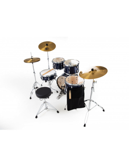 PEARL RS585BC/C743 ROADSHOW 5 PCS BLUE ROYAL + SABIAN CYMBALS PEARL RS585BC/C743 ROADSHOW 5 PCS BLUE ROYAL + SABIAN CYMBALS
