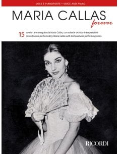 MARIA CALLAS FOREVER  PIANO/VOCE