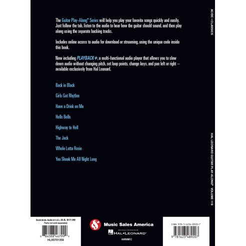 AC/DC THE DEFINITIVE SONGBOOK - UPDATED EDITION