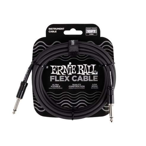 Ernie Ball 6434 Flex Cable Black 3m