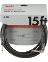 FENDER CABLE PRO 15'  ANGLED CABLE