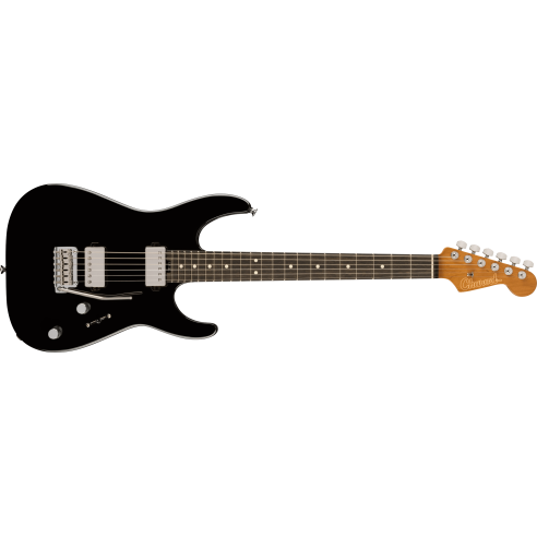 CHARVEL SUPER STOCK DKA22 HH 2PT EB GLOSS BLACK