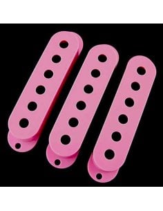 DiMarzio DM2001 - cover per single coil hum cancelling - set 3 pezzi - rosa