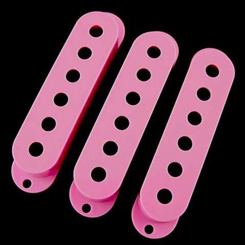 DiMarzio DM2001 - cover per single coil hum cancelling - set 3 pezzi - rosa