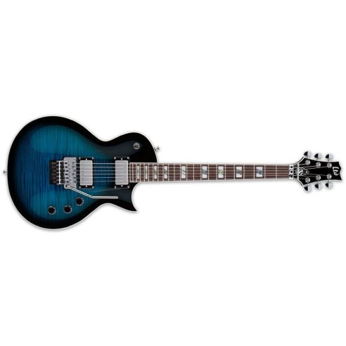 LTD LTD AS-1FR - Black Aqua Sunburst - c/astuccio