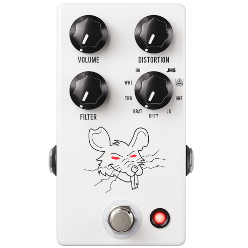 JHS PEDALS PACKRAT WHITE