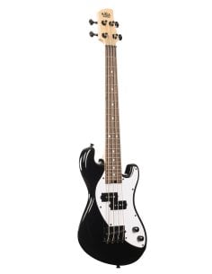 Kala UBASS-SB-BK-FS - Solid body 4 corde - Nero c/borsa