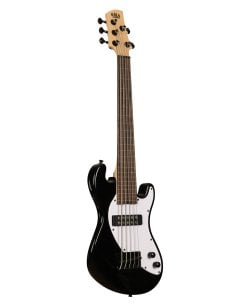 Kala UBASS-SB5-BK-FL - Solid Body 5 corde FRETLESS - Nero c/borsa