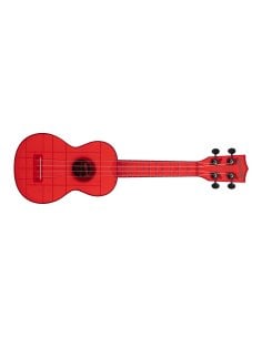 Kala KA-WMT-RD-S - Ukulele soprano Transparent Maritime Red - c/borsa