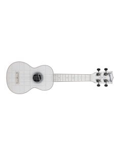 Kala KA-WMT-CL-S - Ukulele soprano Transparent Frosted Glass - c/borsa
