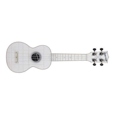 Kala KA-WMT-CL-S - Ukulele soprano Transparent Frosted Glass - c/borsa