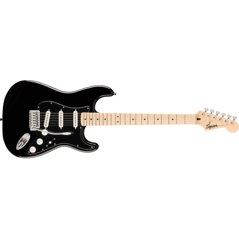 SQUIER FSR SONIC STRAT MN BLACK