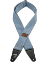 FENDER STRAP X WRANGLER WASHED LIGHT INDIGO