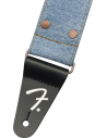 FENDER STRAP X WRANGLER WASHED LIGHT INDIGO