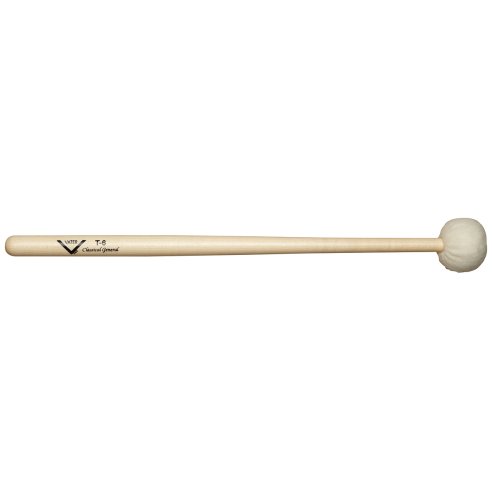 Vater VMT6 \'\'T6 Ultra Staccato Timpani, Drumset & Cymbal Mallet\'\' - L: 14 1/2\'\' | 36.83cm  D: 0.645\'\' | 1.64cm