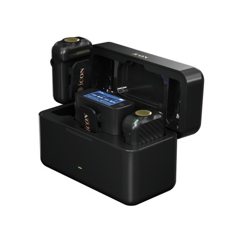 Icon AIRMIC PRO BLACK - Sistema microfonico wireless - nero