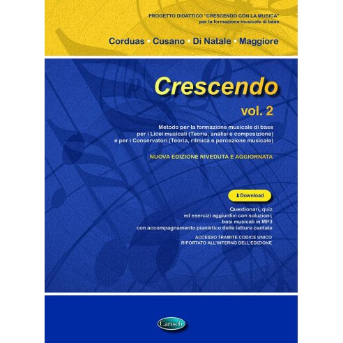 CORDUAS/CUSANO/MAGGIORE CRESCENDO V.2 NUOVA EDIZIONE