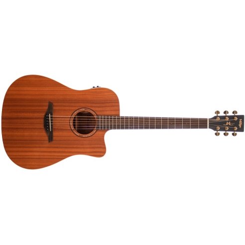 VINTAGE VEC400MH DREADNOUGHT SATIN MAHOGANY