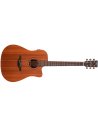 VINTAGE VEC400MH DREADNOUGHT SATIN MAHOGANY