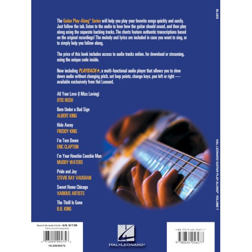 AAVV GUITAR PLAY ALONG VOL.7 BLUES