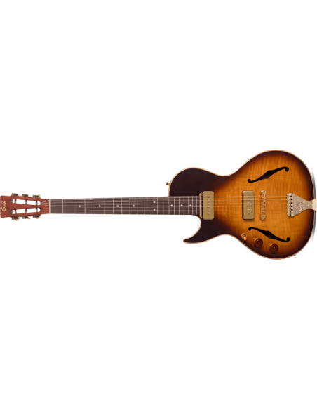 B&G LITTLE SISTER CUTAWAY P90 LEFT HANDED TOBACCO BURST B&G LITTLE SISTER CUTAWAY P90 LEFT HANDED TOBACCO BURST