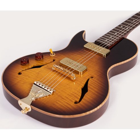 B&G LITTLE SISTER CUTAWAY P90 LEFT HANDED TOBACCO BURST