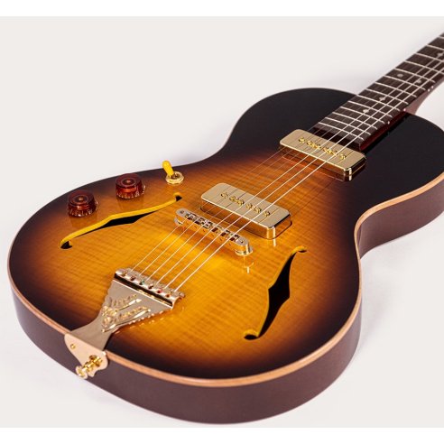 B&G LITTLE SISTER P90 LEFT HANDED TOBACCO BURST