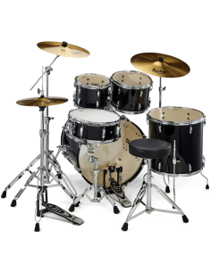 PEARL RS525SBC/C31 ROADSHOW 5 PCS JET BLACK + SABIAN CYMBALS 2
