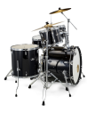PEARL RS525SBC/C31 ROADSHOW 5 PCS JET BLACK + SABIAN CYMBALS