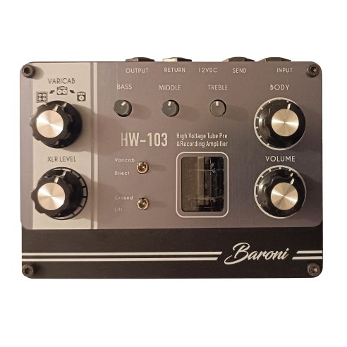 Foxgear BARONI HW-103 - Preamp valvolare per chitarra