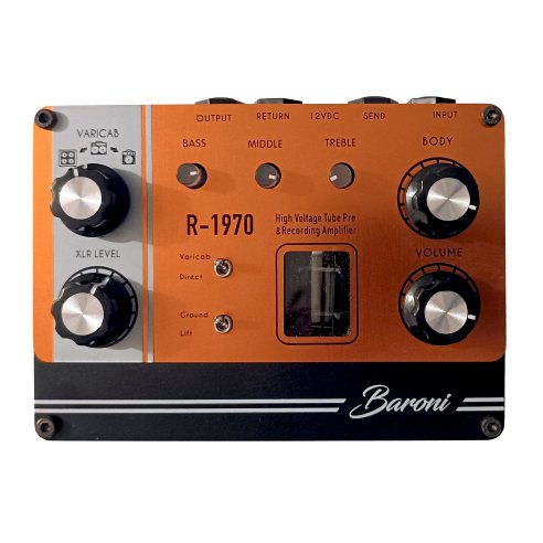 Foxgear BARONI  R-1970 - Preamp valvolare per chitarra