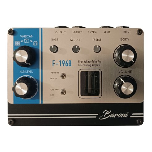 Foxgear BARONI F-1968 - Preamp valvolare per chitarra
