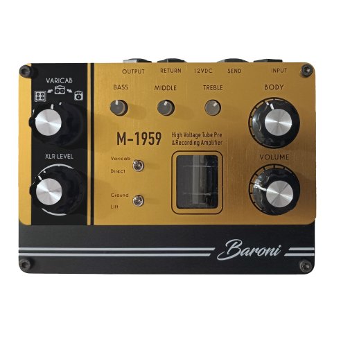 Foxgear BARONI M-1959 - Preamp valvolare per chitarra