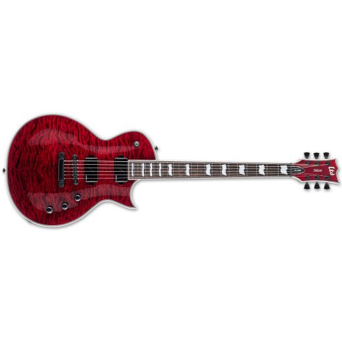 LTD LTD EC-1000 QM - See Thru Black Cherry Fluence