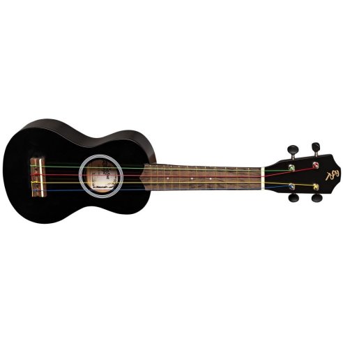 BATON ROUGE UR1-S BLACK UKULELE SOPRANO