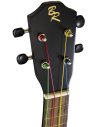 BATON ROUGE UR1-S BLACK UKULELE SOPRANO