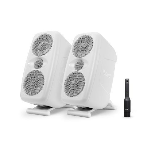 IK Multimedia iLoud MTM MKII WHITE - coppia di monitor da studio - Bianchi