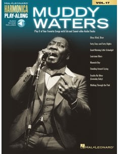 AAVV HARMONICA PLAY ALONG - VOL 17 MUDDY WATERS +AUDIO ACC.