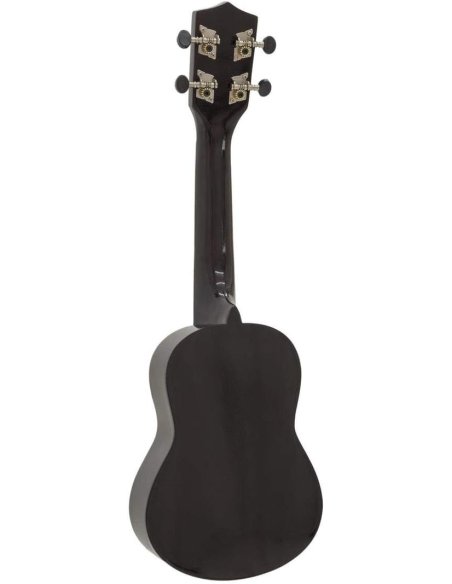 DIMAVERY UK-200 UKULELE SOPRANO BLACK DIMAVERY UK-200 UKULELE SOPRANO BLACK