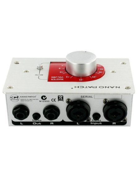 SM PRO AUDIO NANO PATCH PLUS SILVER