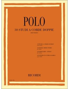 POLO 30 STUDI A CORDE DOPPIE PER VIOLINO