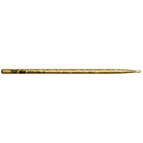 Vater VCG5AW \'\'Color Wrap Los Angeles 5A Gold Sparkle Wood\'\' - L: 16\'\' | 40.64cm  D: 0.570\'\' | 1.45cm - American Hickory