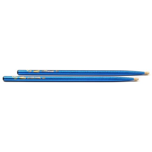 Vater VCB5A \'\'Color Wrap Los Angeles 5A Blue Sparkle Wood\'\' - L: 16\'\' | 40.64cm  D: 0.570\'\' | 1.45cm - American Hickory