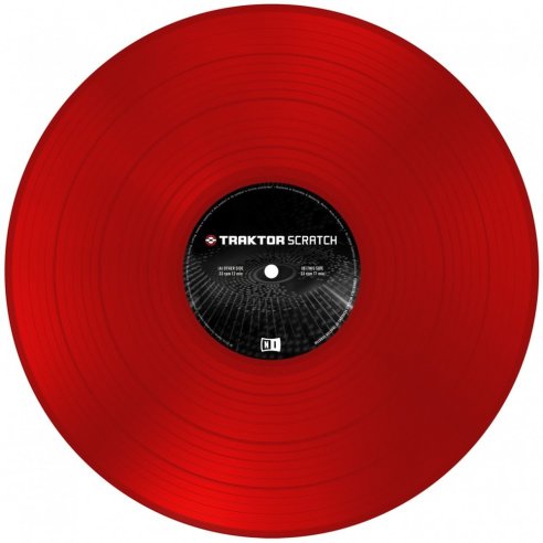 NATIVE INSTRUMENTS TRAKTOR CONTROL VINYL RED