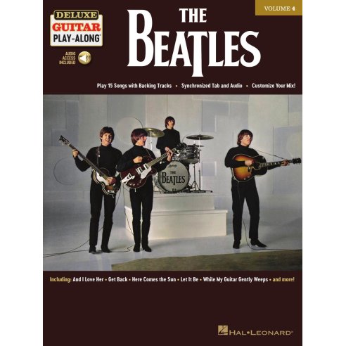 GUITAR PLAY ALONG VOLUME 4 THE BEATLES + AOL