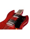 GUILD ITALIA S-100 POLARA CHERRY RED
